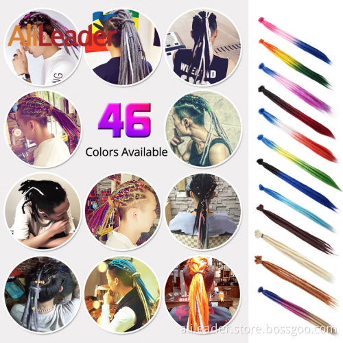 2 Tone Handmade Dreadlocks Crochet Hair Extension